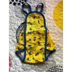 Vintage Polar Infantwear Romper‎ with Caps 0-6 m Collectable